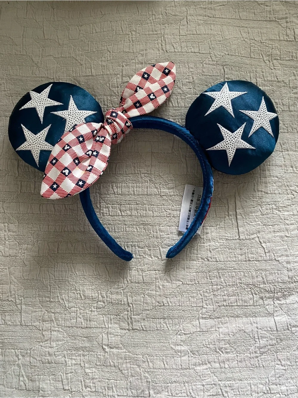Patriotic Star Minnie Ears Headband